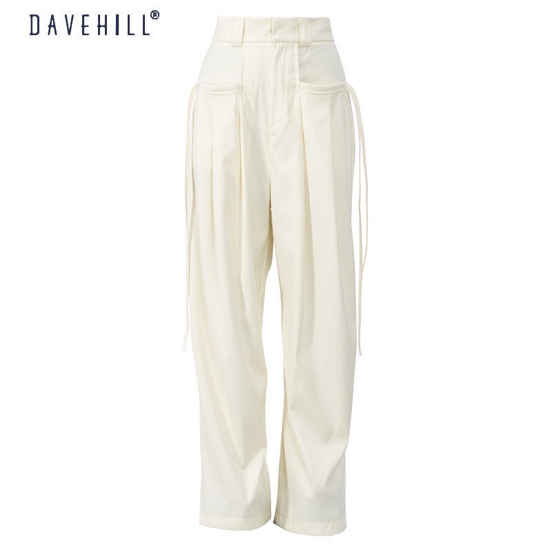 Quần Dài Lưng Cao Dáng Rộng Phong Cách Thời Trang Mùa Hè Mới 2023