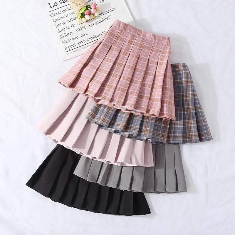 Hàng Mới Về Chân Váy Ngắn Xếp Ly Phong Cách Preppy Thời Trang Mới 2023 Cho Bé Gái