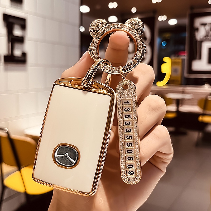 Vỏ Da Hợp Kim Nhôm Bảo Vệ Chìa Khóa Xe Hơi Mazda 3 CX4 Atez cx30 Ốp