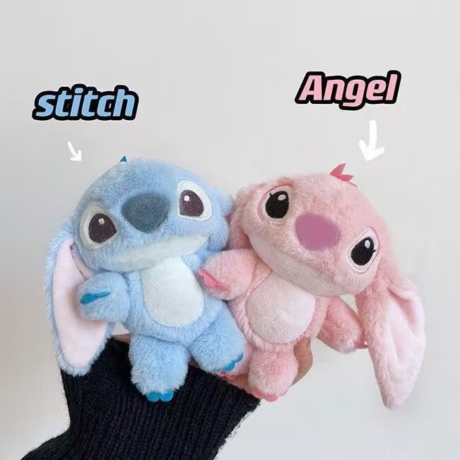 Móc Khóa Búp Bê Nhồi Bông Hình Stitch Dễ Thương