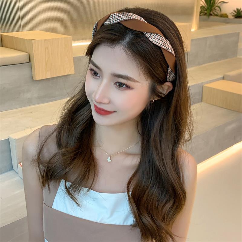 Băng Đô Cài Tóc Dạng Xoắn Họa Tiết Kẻ Sọc Phong Cách Pháp Cổ Điển Thời Trang 2022 Mới Cho Nữ