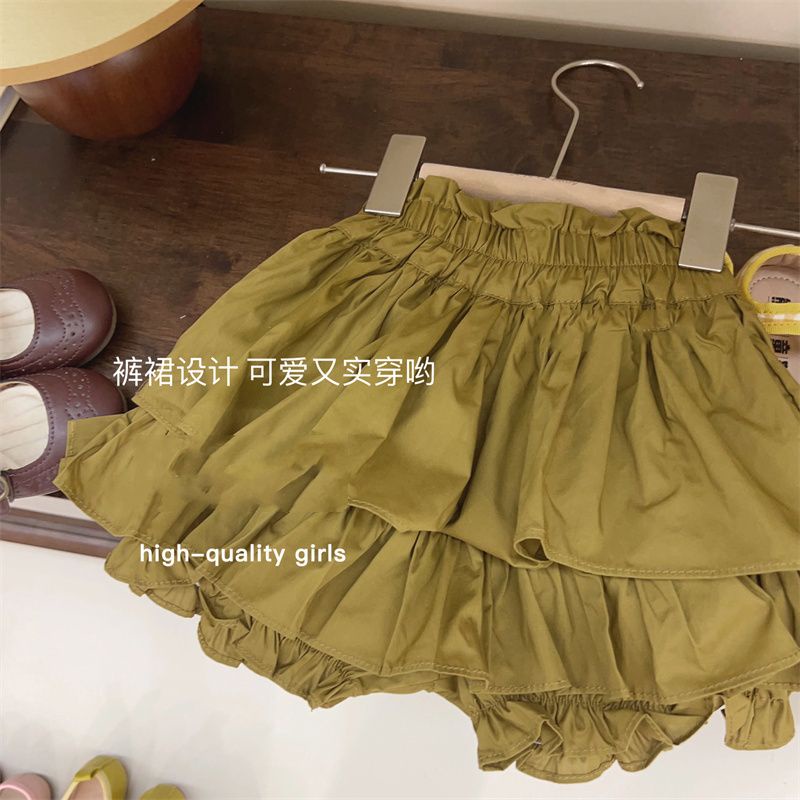 Bộ Đồ Thể Thao Áo Tay Ngắn In Hoa Dễ Thương Thời Trang Mùa Hè Cho Bé Gái