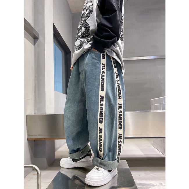 ~ Quần Jean Dài Phong Cách Mới Năm 2023 Thời Trang Thường Ngày Dễ Phối Đồ Cho Bé Trai