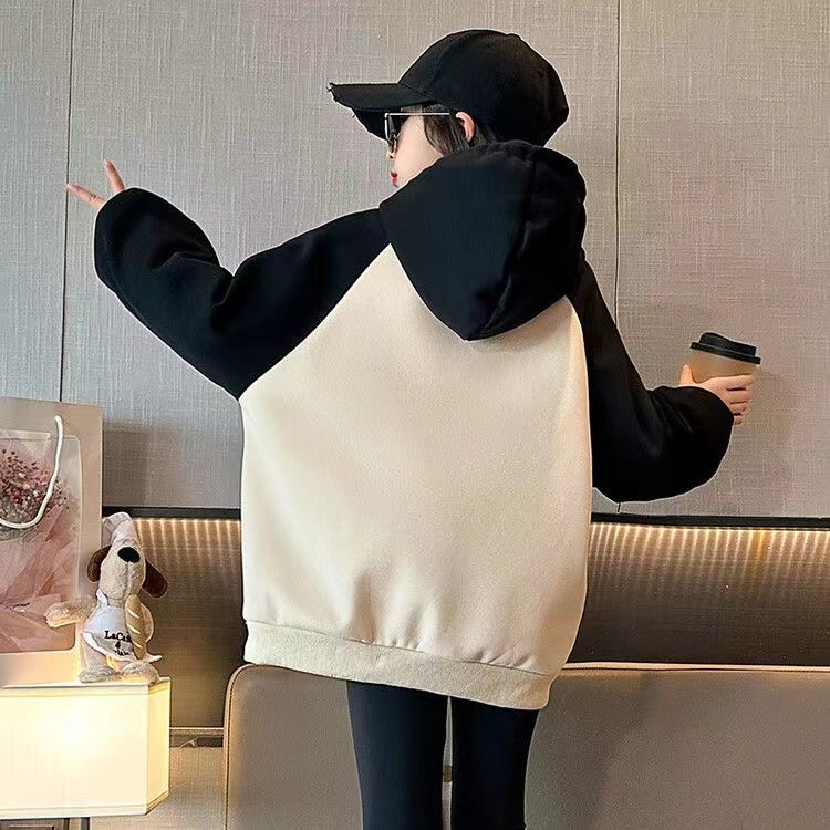 Áo Sweatshirt Có Mũ Trùm Thời Trang Mùa Xuân 2023 Phong Cách Mới Cho Bé Gái