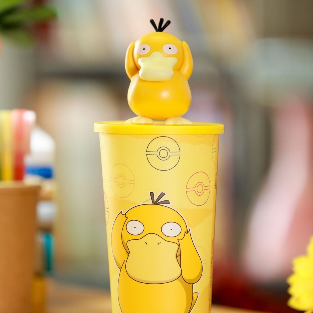 Bình Nước Họa Tiết Hoạt Hình Pokemon Xinh Xắn