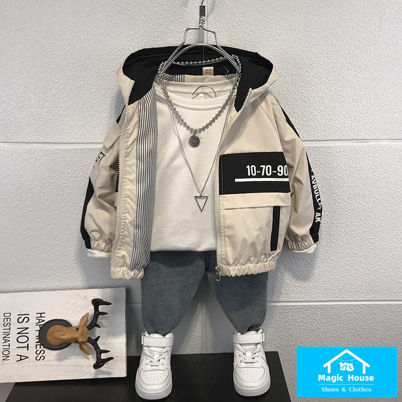 Áo Khoác Cotton Phong Cách Hàn Quốc Thời Trang Mới 2023 Cho Bé Trai