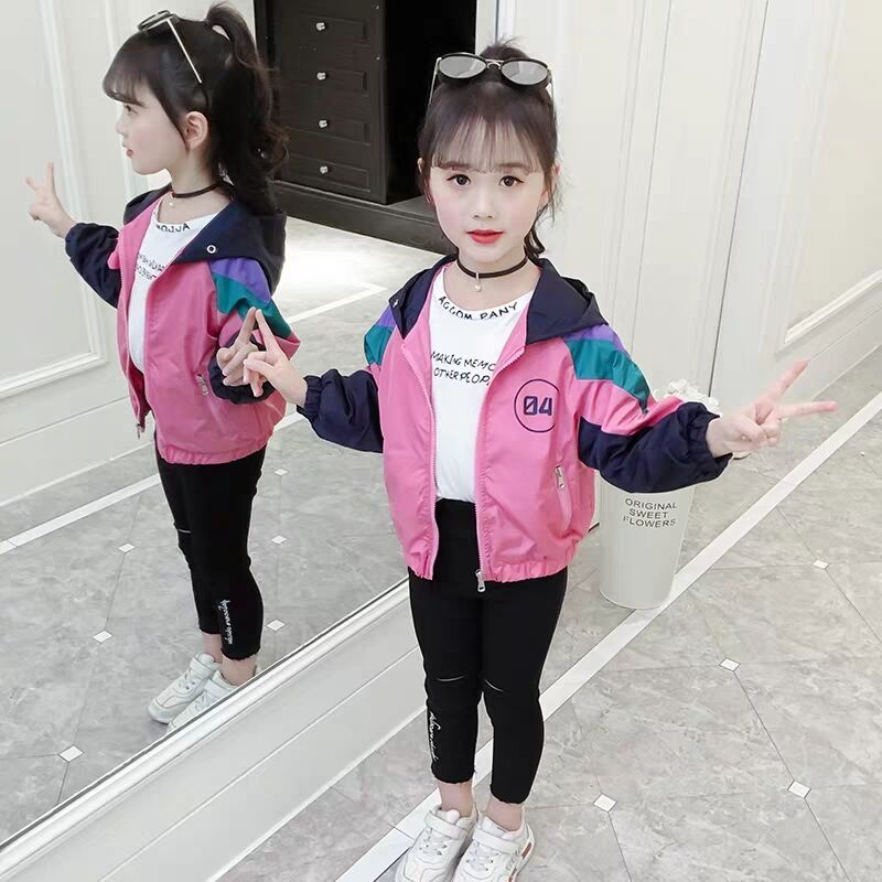 ~ Áo Khoác Dáng Vừa Thời Trang Mới 2023 Dành Cho Bé Gái