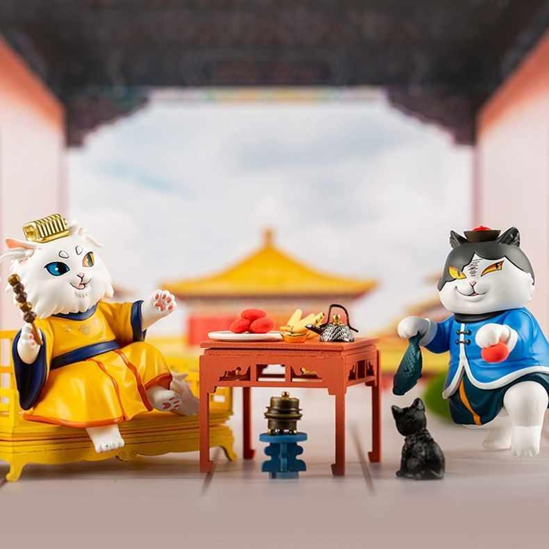 Cultural Đồ Trang Trí Hình Con Mèo Phong Cách Tử Cấm Thành Sáng Tạo