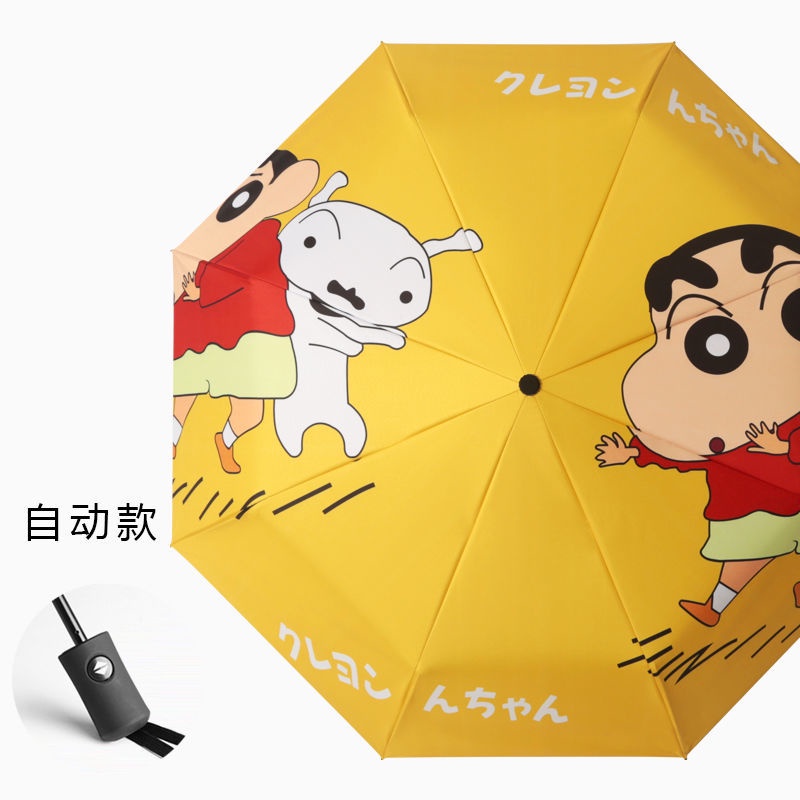 Dù Gấp Tự Động Họa Tiết Hoạt Hình Xinh Xắn