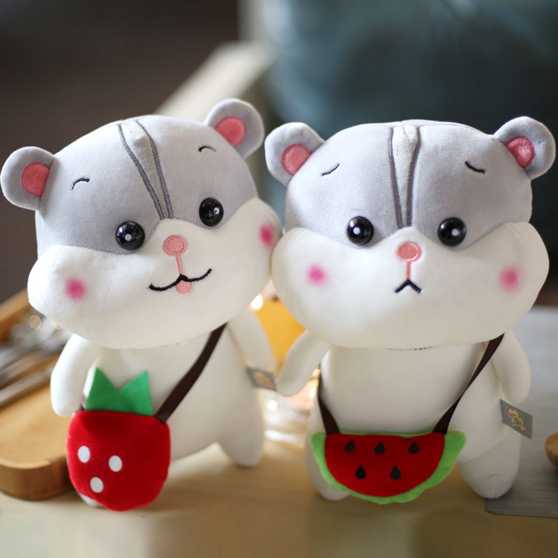 【Zbus】 búp bê nhồi bông Búp Bê Nhồi Bông Cotton búp bê cung hoàng đạo búp bê giấy búp bê anime đồ chơi búp bê cho bé gái búp bê barbie Chuột Hamster Nhồi Bông Đeo Ba Lô Dễ Thương