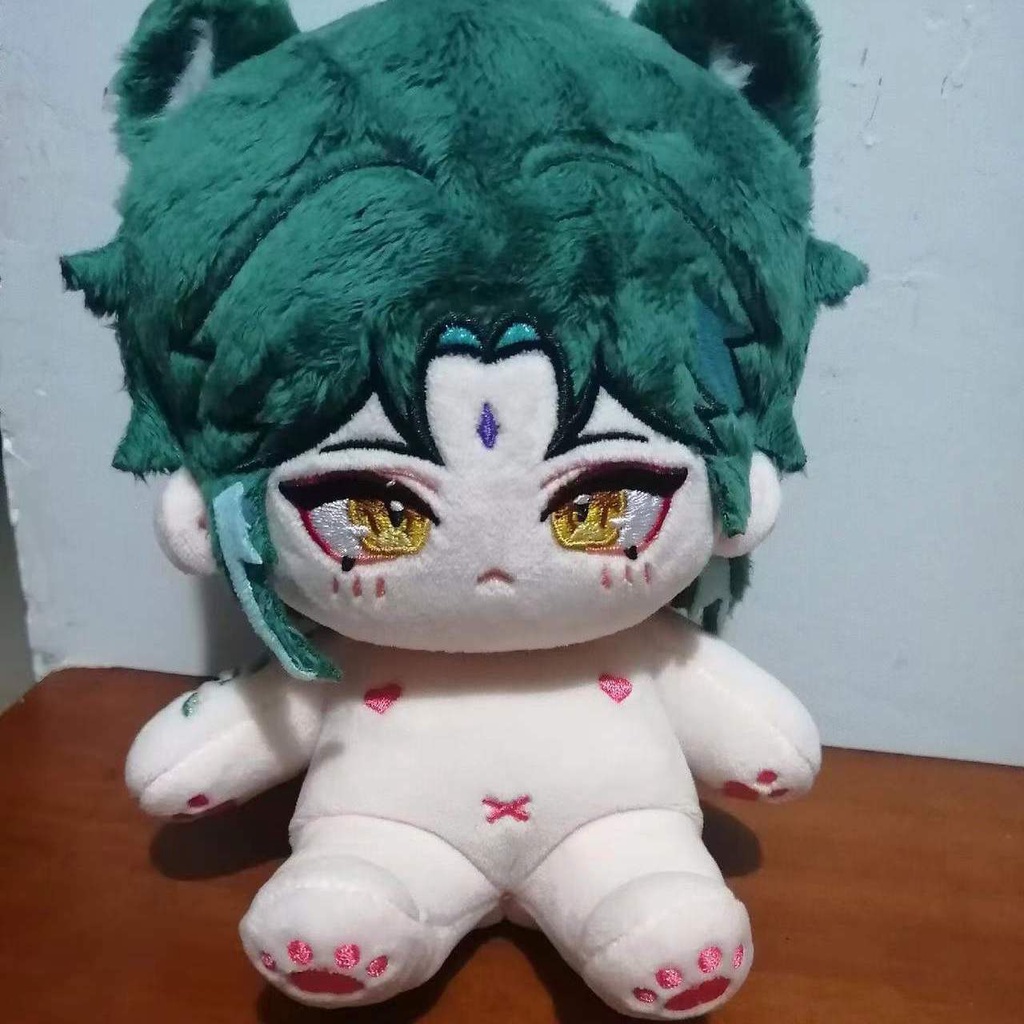 Ban đầu Shendiao Thỏ Túi Búp Bê Bông Anime Game Ngoại Vi Bảo Vệ Dạ Xoa Khoan Baowa Sang Trọng Búp Bê Đầm Búp Bê