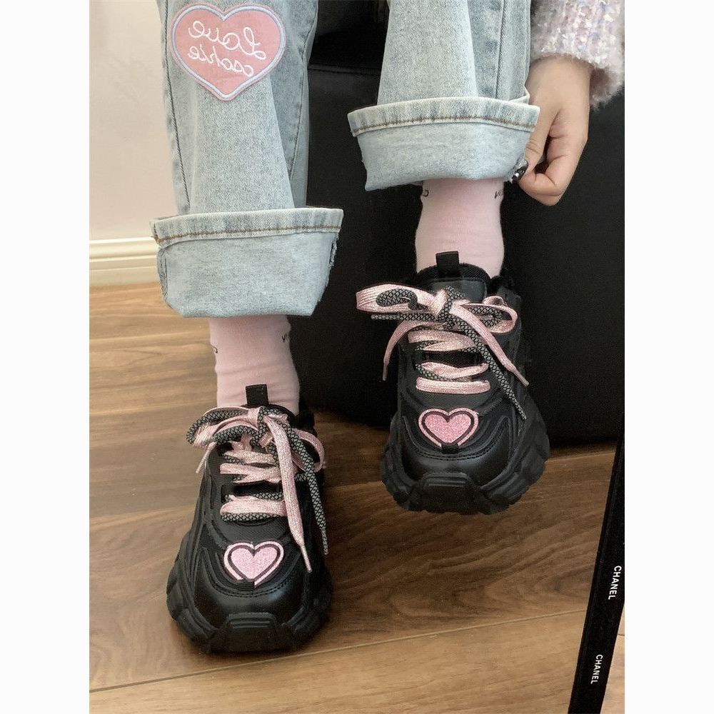 Giày Thể Thao Đế Dày Tăng Chiều Cao Thời Trang Xuân Hè