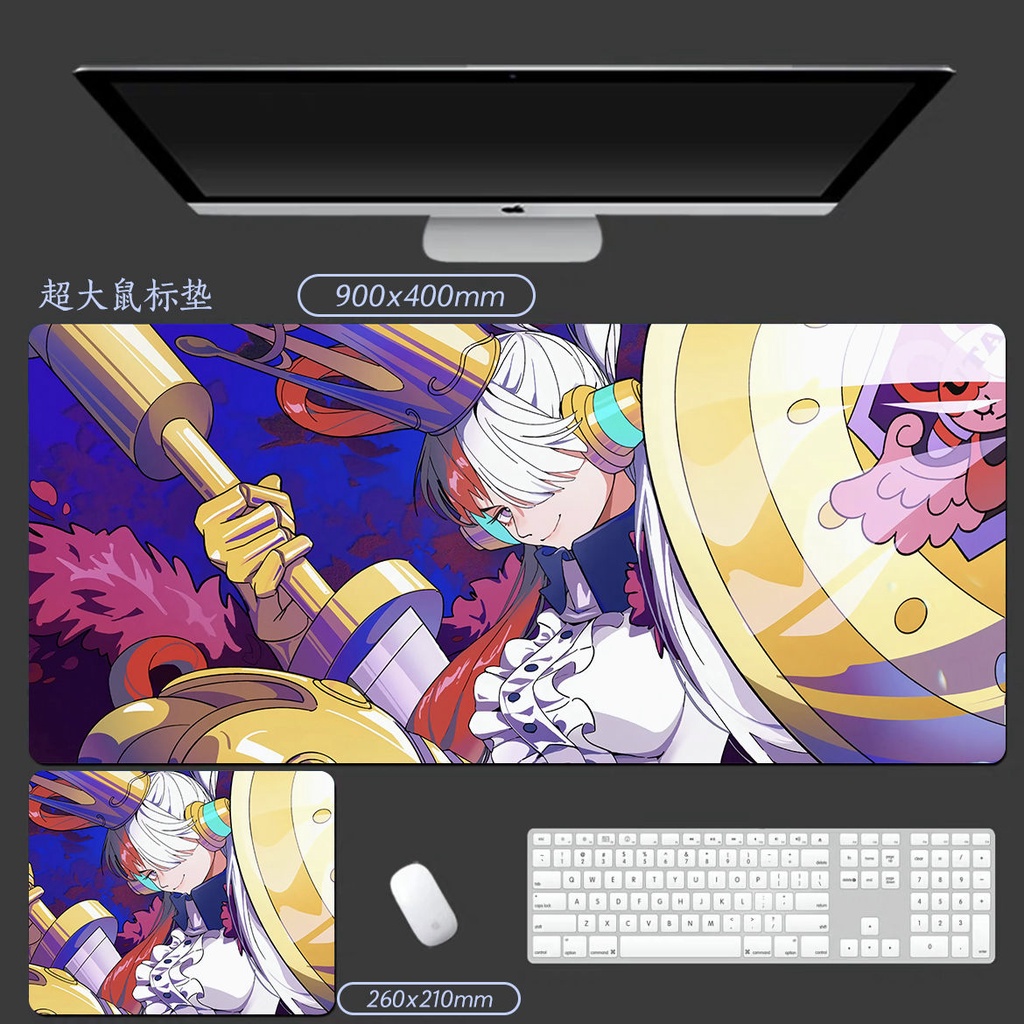 Tấm Lót Chuột Và Bàn Phím Chơi Game Cỡ Lớn In Hình Anime One Piece Độc Đáo