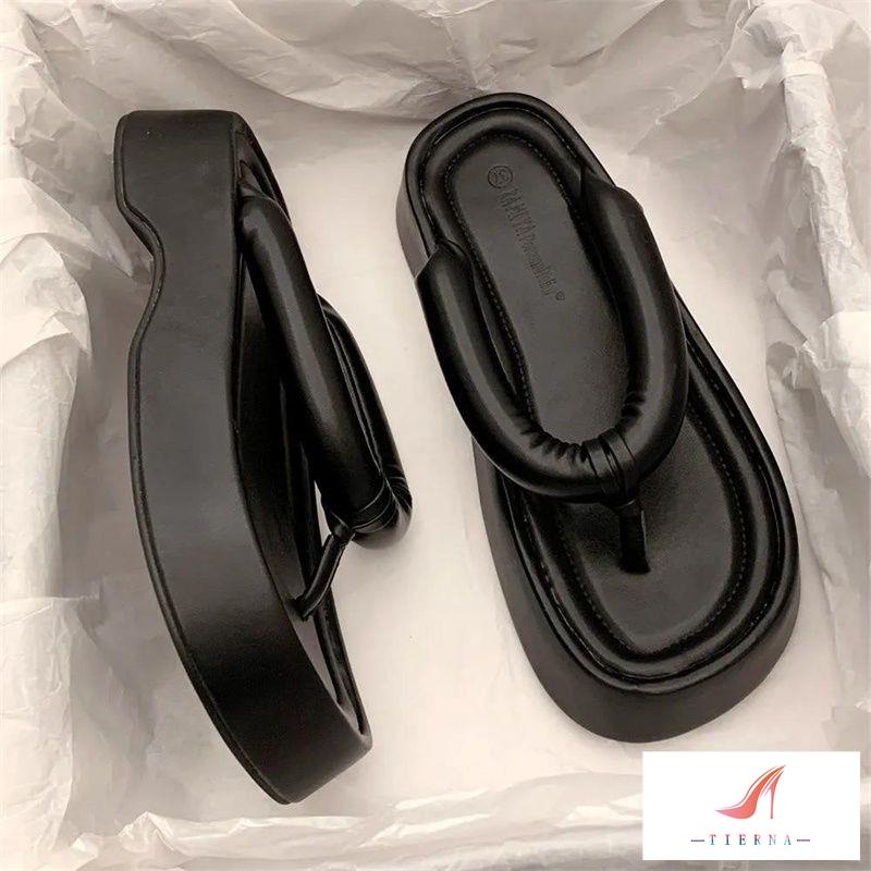 [Bán Chạy] Sandal Đế Dày Lật Phong Cách Mới 2023