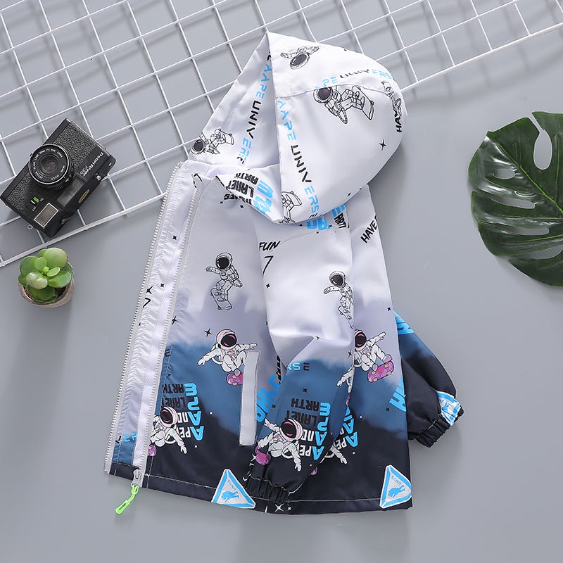 Áo Khoác Chống Gió Phong Cách Thời Trang Mới 2023 Cho Bé Trai