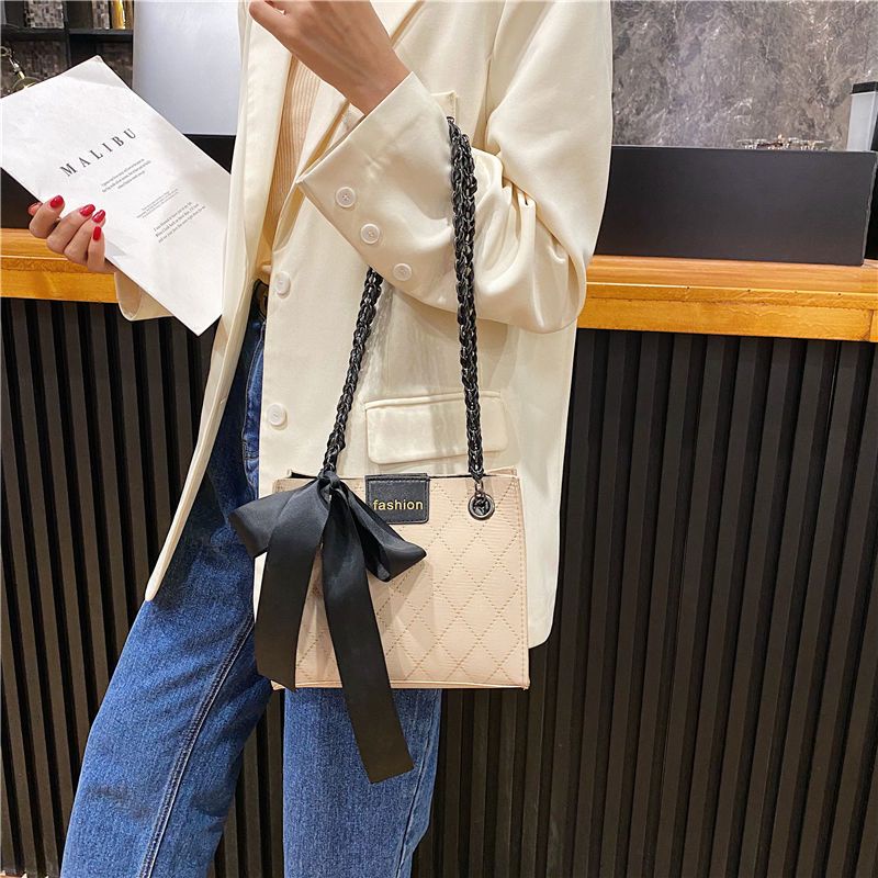 Túi Đeo Chéo Nhỏ Bằng Lụa Màu Đen Phong Cách Shangxingang Thời Trang 2023 Cho Nữ
