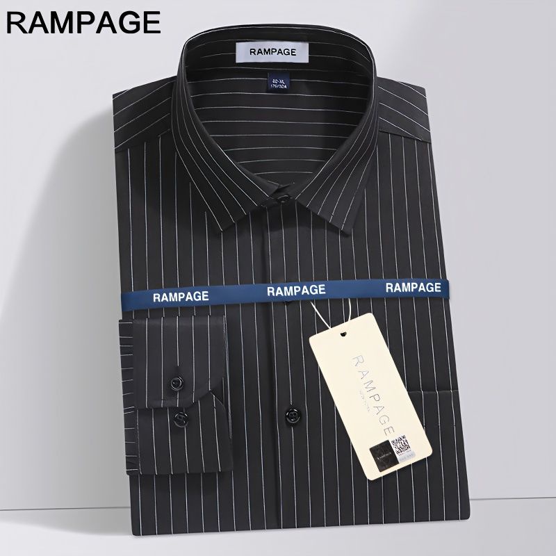 Áo Sơ Mi Tay Dài Kẻ Sọc Chất Liệu Lụa Lạnh 40% Thời Trang Cho Nam