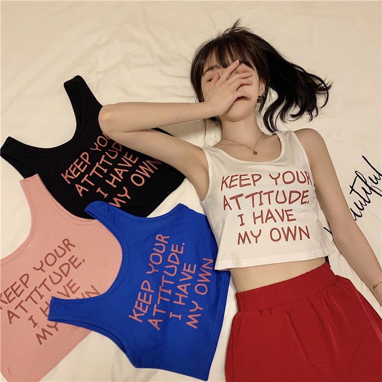 Áo Thun Thể Thao Cotton Không Tay Dáng Rộng Phong Cách Hàn Quốc Thời Trang Mùa Hè Cho Nữ