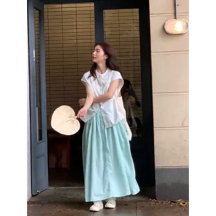 Set Áo Và Chân Váy Phong Cách Preppy Thời Trang Cho Nữ 6.6 Tuổi