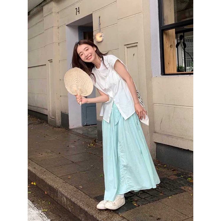 Set Áo Và Chân Váy Phong Cách Preppy Thời Trang Cho Nữ 6.6 Tuổi