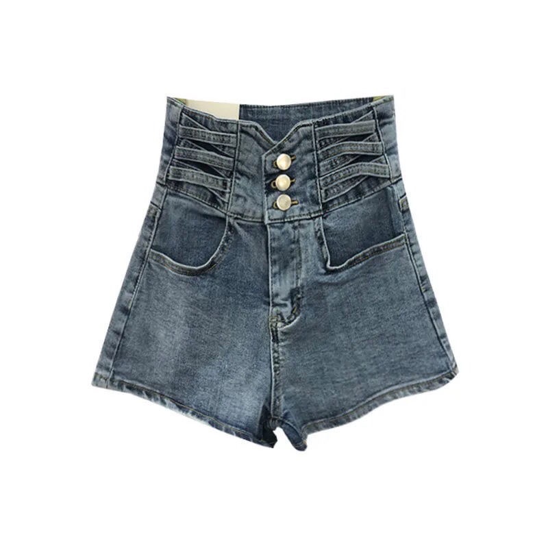Hàng Mới Về Mới Quần Jeans Nữ Lưng Cao Dáng Chữ a Thời Trang Phong Cách Hàn Quốc