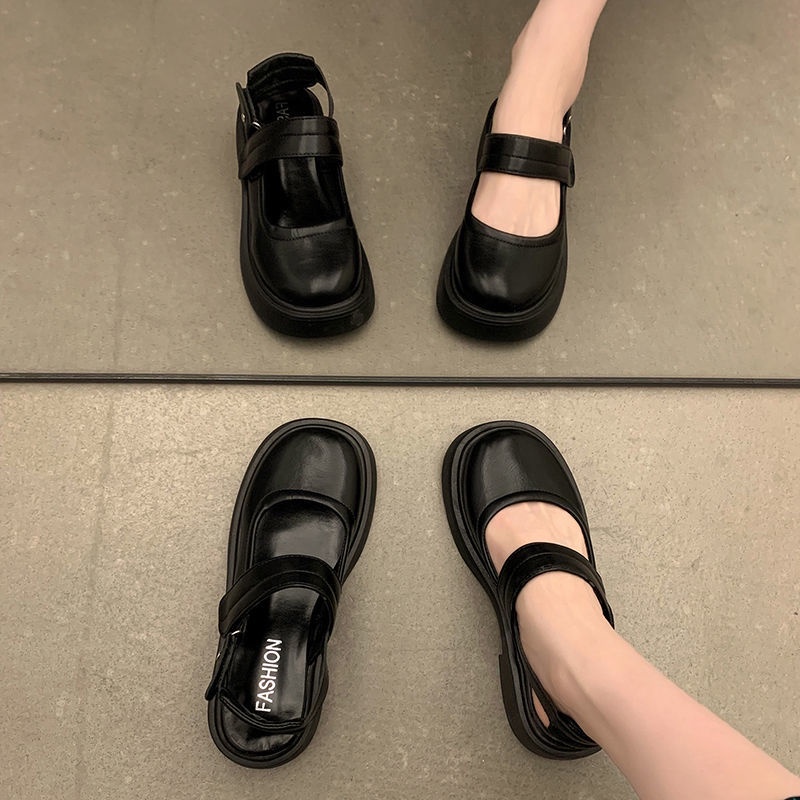 HHH Dép sandal nữ dép đi biển dép mary jane Đế Dày 2023NEW Thoải Mái Xinh Xắn 23062806