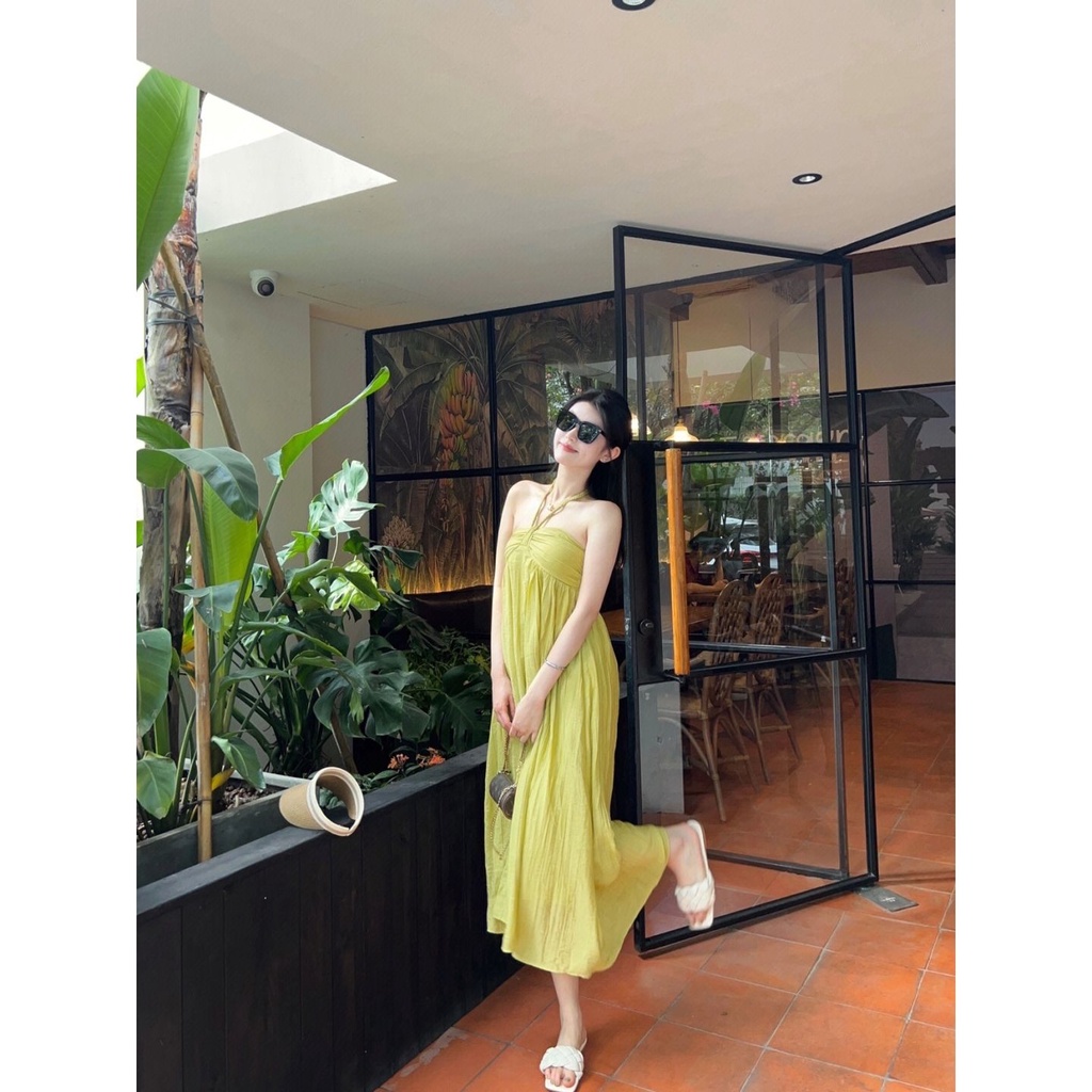 Đầm Dài Đi Biển Hainan Sanya Phiên Bản Phương Tây 7.8