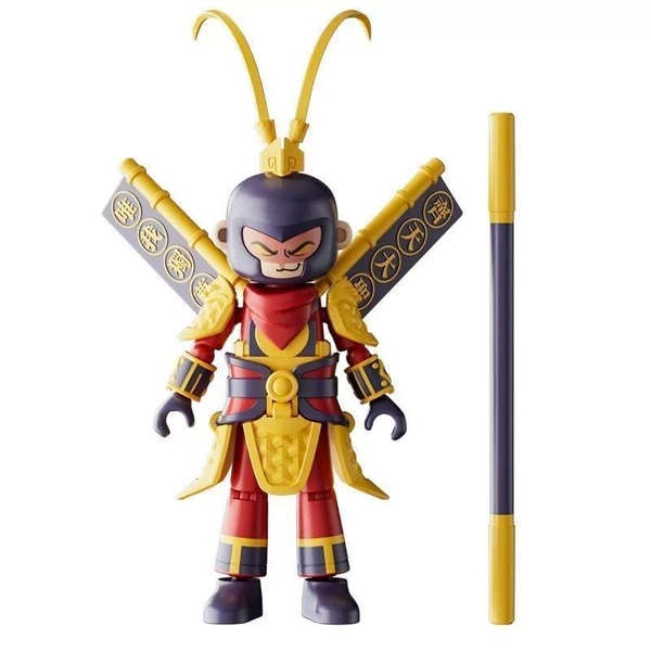 Mô Hình Đồ Chơi Lắp Ráp Nhân Vật Brook Nezha Zhao Yun