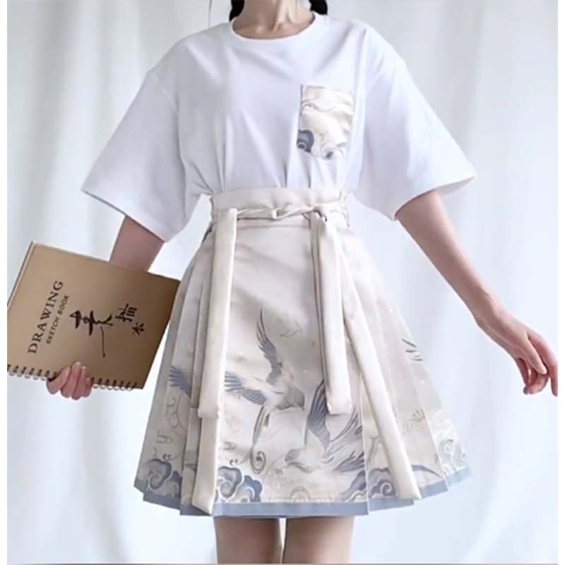 Đầm Hán Phục Cách Tân Chiết Eo Thời Trang Trung Hoa 7.12