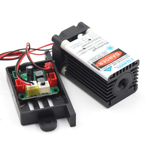 Mô Đun laser 650nm 660nm 150mW 200mW Công Suất Cao 12V Công Suất Cao Có Quạt Và Đèn Đỏ