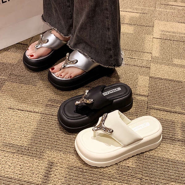 Dép Xỏ Ngón Đế Dày Thời Trang Dành Cho Nữ