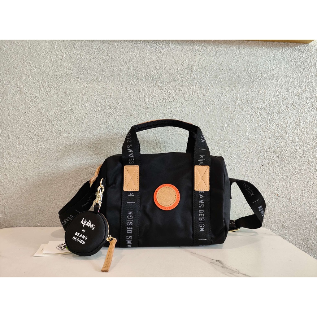 Kipling Ba Lô Du Lịch Đa Năng Màu Đen Phong Cách Nhật Bản Thời Trang Sức Chứa Lớn 1688