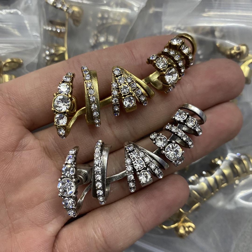 Khuyên Tai Đồng Thau Cao Cấp Q Chữ Tiếng Anh Q Đơn Giản Maijia / M 'S NO.ZXH04037205