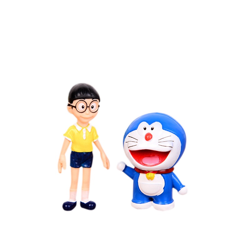 Bộ Sưu Tập 5 Tượng Nhân Vật Nobita Nobi Doraemon