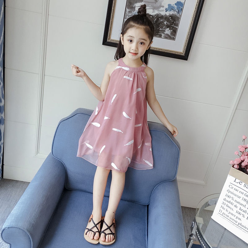 Đầm Công Chúa Chiffon Dáng Suông Phong Cách Hàn Quốc Thời Trang Xuân Hè 2023 Mẫu Mới Dành Cho Bé Gái 23