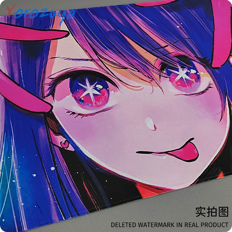 Oshi no Ko mouse pad Hoshino Ai Akua Ruby keyboard pad Arima Kana desk pad anime periphery