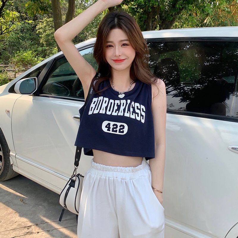 Áo Hai Dây Ngắn Dáng Rộng Màu Hồng Phong Cách Retro Mỹ Ngọt Ngào Mùa Hè Dành Cho Nữ Mặc Ngoài Trời / Búp Bê Barbie Core