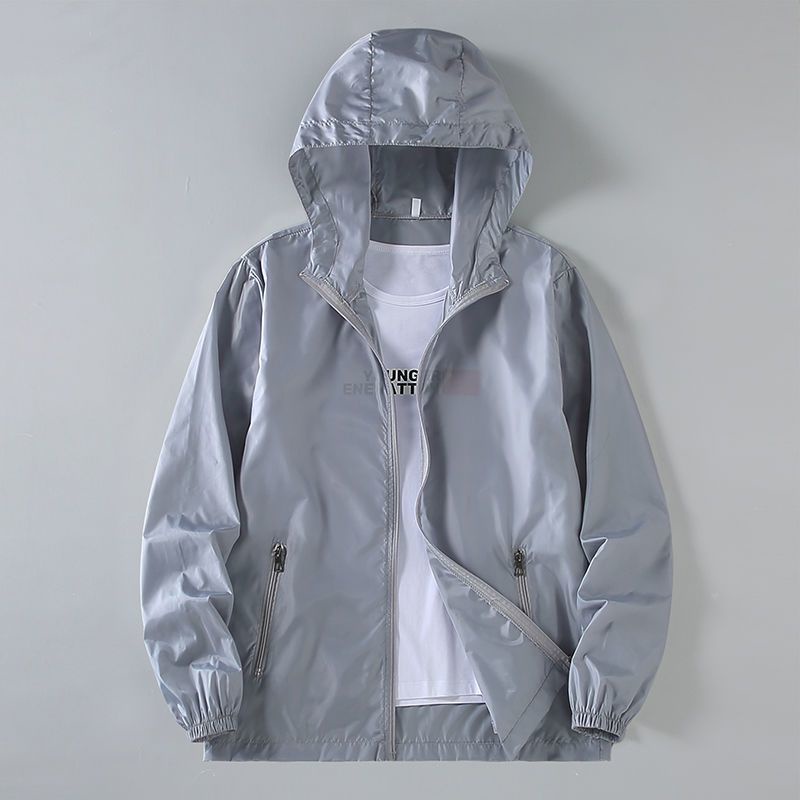 Áo Khoác Chống Nắng Dáng Rộng Chất Liệu Lụa Lạnh Mỏng Nhẹ Nhanh Khô Thoáng Khí Thời Trang Mùa Hè Cho Nam 20%