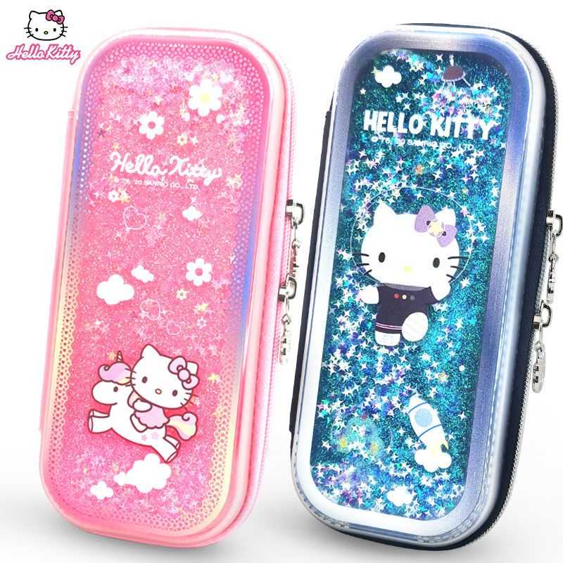 Hộp Đựng Bút Chì!Túi Đựng Bút Chì!Bóp Viết Cỡ Lớn Đính Kim Tuyến Lấp Lánh Dễ Thương Phong Cách Hàn Quốc Cho Bé Gái