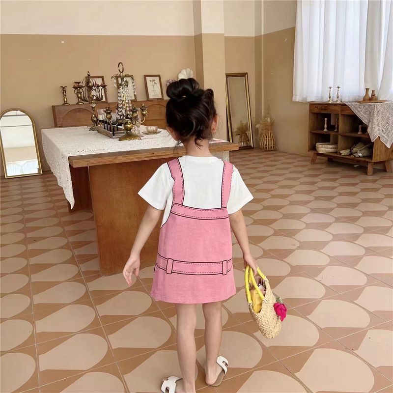 Hàng Có Sẵn ~ [Khuyến Mãi] Đầm Công Chúa Phong Cách Mori Mùa Hè Mới Cho Bé Gái