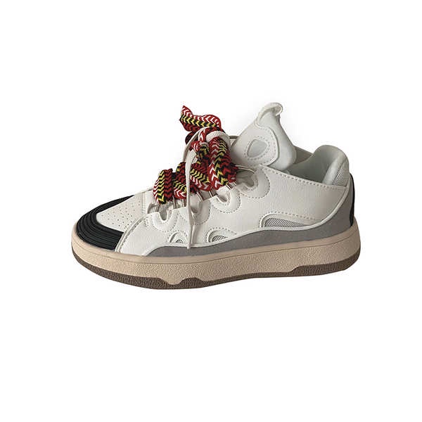 Xi Shu Chính Hãng Niche Giày Thể Thao Đế Dày Phong Cách Retro Đơn Giản Dễ Phối Đồ Dành Cho Nữ