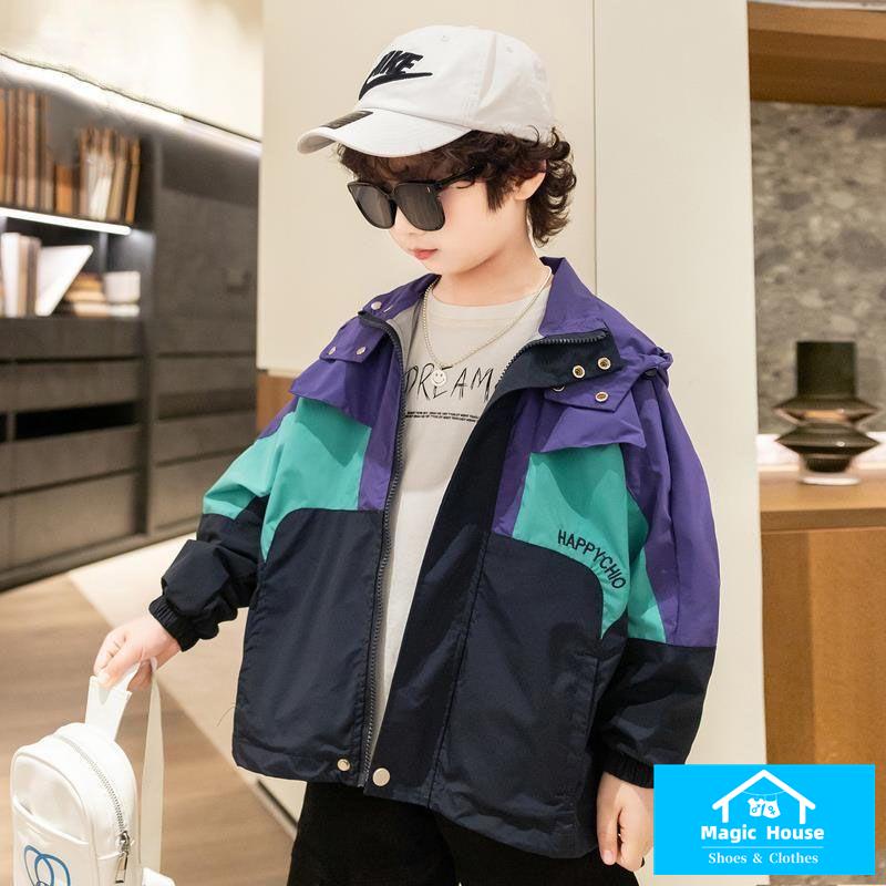 Áo Khoác Phong Cách Mới 2023 Cho Bé Trai