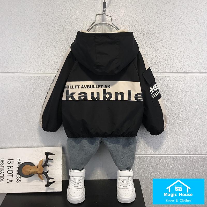 Áo Khoác Cotton Phong Cách Hàn Quốc Thời Trang Mới 2023 Cho Bé Trai