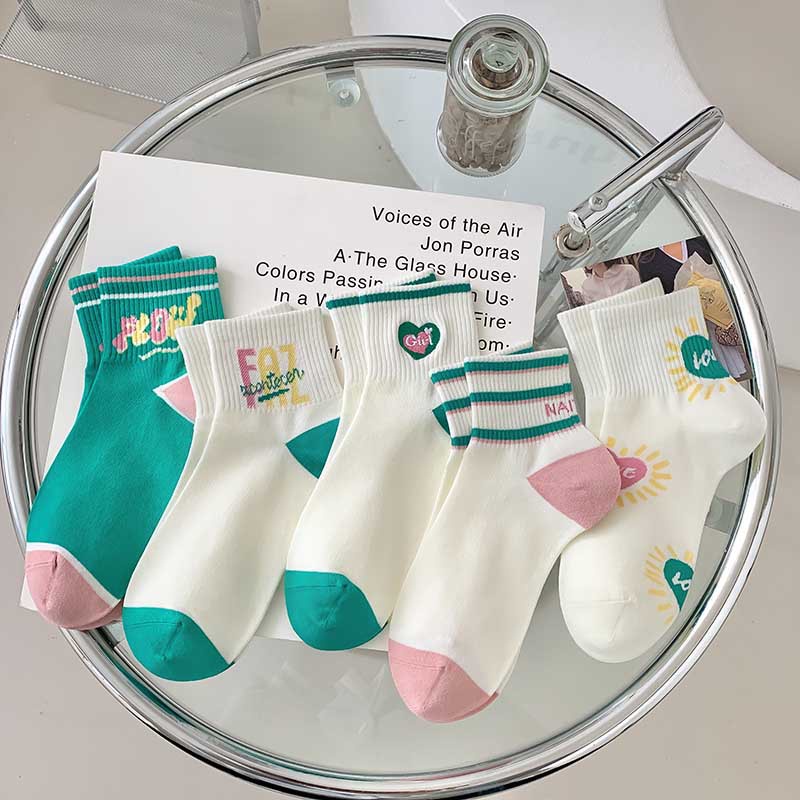 Vớ Sọc Xanh Kafu D255 Preppy