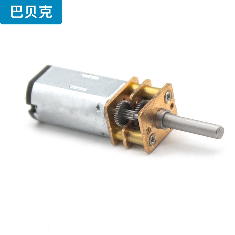 Phụ Kiện DIY Động Cơ Nhỏ Động Cơ N30 Gear Motor 3 Mm Trục Xe Thông Minh Robot Làm Động Cơ Chậm 6V DC