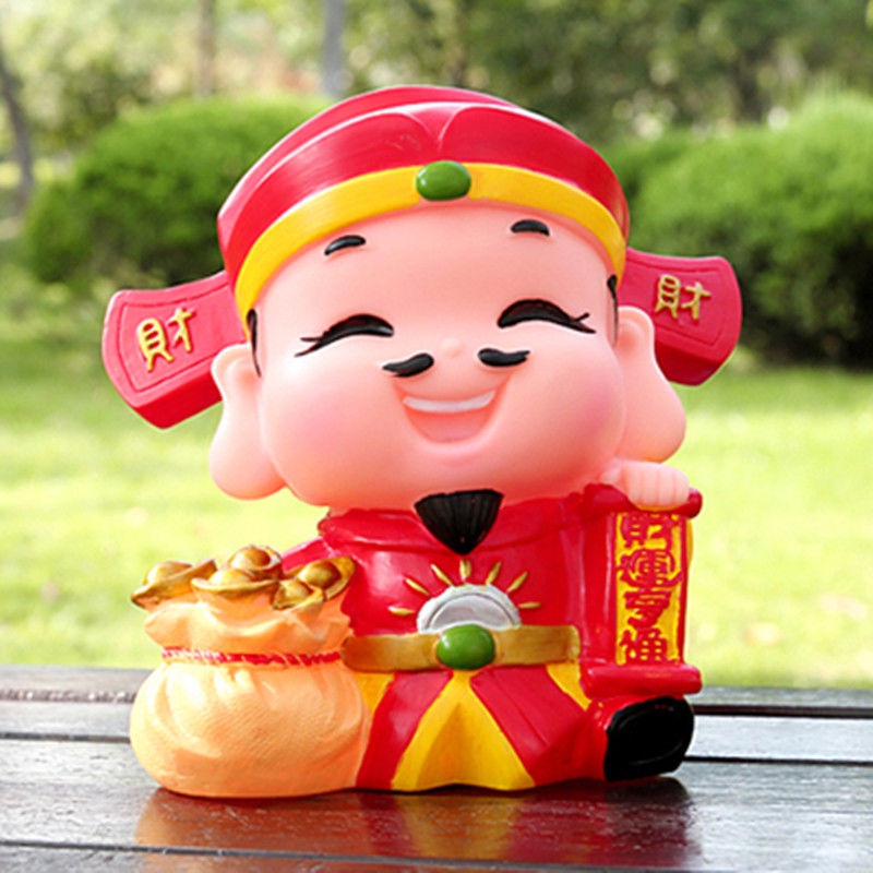 Ống Heo Tiết Kiệm Hình Thần Tài Dễ Thương Sáng Tạo cxbwfjtjz.my428