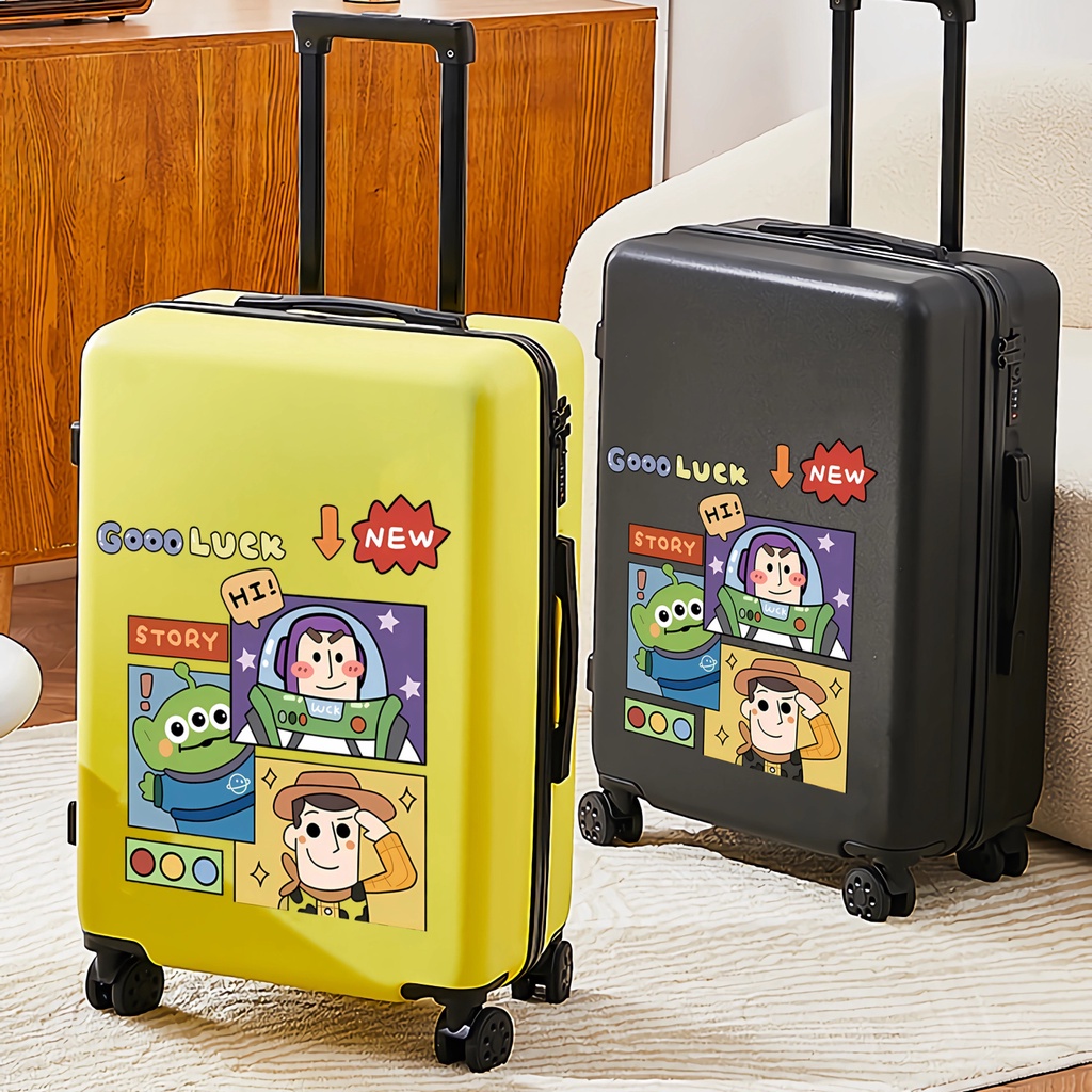 Vali nữ 20 inch hoạt hình hộp đựng xe đẩy nhỏ bền xách tay cho bé trai 24 inch