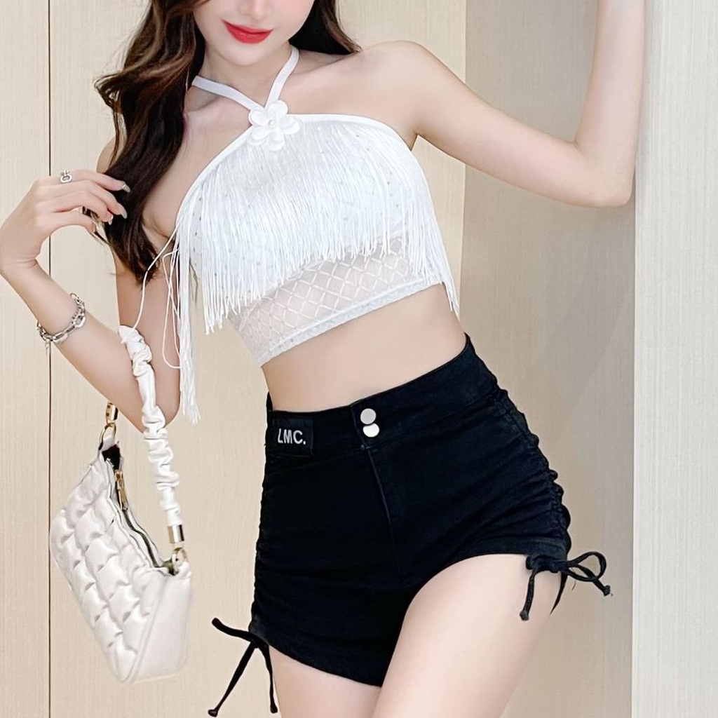 Jiashucheng Áo Ống Có Mút Đệm Ngực Chống Chói Thời Trang Quyến Rũ Cho Nữ