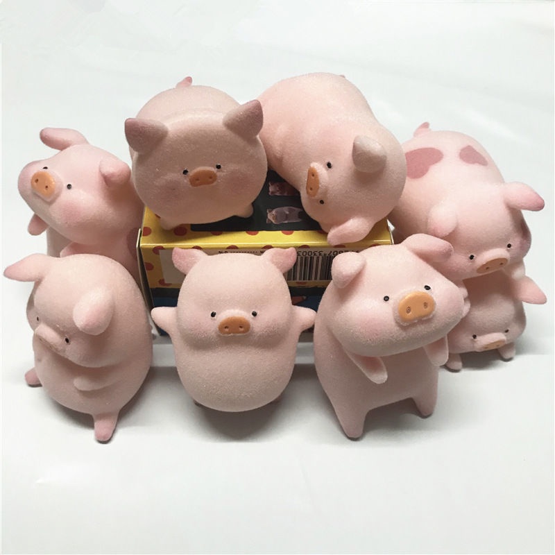 Mô Hình Heo Bí Ẩn Dễ Thương Trang Trí Xe Hơi UDD5