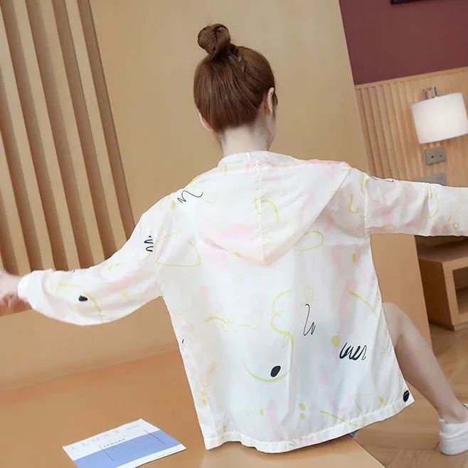 Áo Khoác Chống Nắng Tia Cực Tím Tay Dài Thoáng Khí Phong Cách Phương Tây Mẫu Mới 2023 Thời Trang Cho Nữ